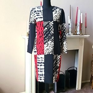 * Vintage 1980s Ann Crimmins for Umi Silk Dress